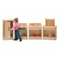Toddler Contempo 4 Piece Kitchen Play Set Jonti-Craft | Kitchen Play | Kitchen Play Set