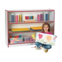 Rainbow Accents Super-Sized Adjustable Bookcase classroom book storage | classroom stroage | preschool storage