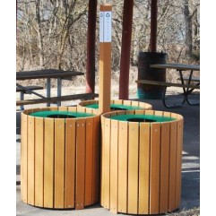 Triple Recycling Station