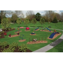 Expert Complete Dog Park Dog Playground Kit
