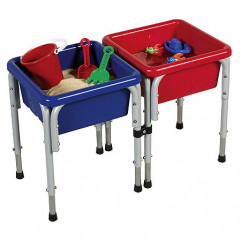 2 Station Sand and Water Table w/ Lids