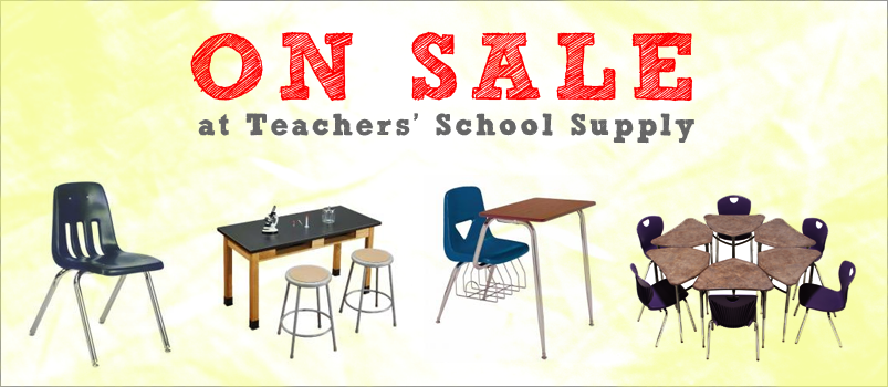 On Sale at Teachers' School Supply