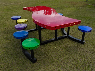 Metal Picnic Tables on Pre School Table   Day Care Table   Kid S Picnic Table