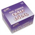 Chenille Kraft Company - Jumbo Craft Sticks 500 Pieces