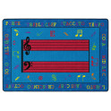 Fun With Music Rug | Classroom Rugs | Classroom Carpets | Flagship Carpets