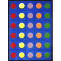 Joy Carpets Lots of Dots | Organizational Rugs | Classroom Seating Rugs