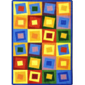 Off Balance Rugs | Patterned Classroom Rugs | Patterned Classroom Carpets