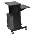 Steel-Framed Presentation Cart - with Cabinet