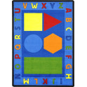 Alphabet Shapes Rug | Preschool Rugs | Classroom Rugs | ABC Rugs | Alphabet Rugs
