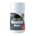 ANTI STATIC MONITOR WIPES 80 CT