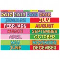 MONTHLY CALENDAR CARDS 12PK