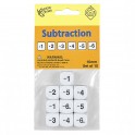 SUBTRACTION DICE SET OF 10