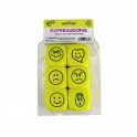 FOAM EXPRESSIONS DICE SET OF 6