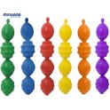 Interlocking Pieces Assorted 24 Pcs