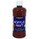 16OZ ACRYLIC PAINT - BROWN