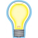 CREATIVE SHAPES NOTEPAD LIGHT BULB