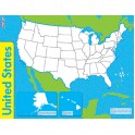 The United States Wipe Off Map