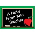 A Note From The Teacher 30pk