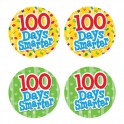 100 DAYS SMARTER WEAR EM BADGES