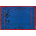 Fully Staffed Classroom Rug | Classroom Carpet | Classroom Carpets | Music Rg