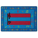 Fun With Music Rug | Classroom Rugs | Classroom Carpets | Flagship Carpets