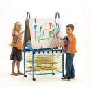 Primary Double Sided Art Easel | Art Easels | Kids Easels | Art Carts | Drying Racks