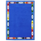 Bilingual Colors Classroom Rug