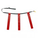 Triple Flag Football Set Red 12pk