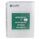 Binder Pocket Velcro Closure 10pk