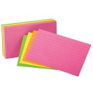 Oxford Glow Index Cards 4 X 6