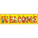 PEANUTS WELCOME BANNER