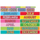 MONTHLY CALENDAR CARDS 12PK
