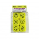 FOAM EXPRESSIONS DICE SET OF 6