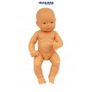 Newborn Baby Doll White Boy 12-5/8
