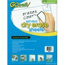 Go Write Dry Erase Sheets 30pk