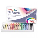 PENTEL OIL PASTELS 16 CT