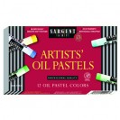 SARGENT 12CT REGULAR OIL PASTELS