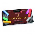 12CT ASSORTED COLOR ARTISTS CHALK