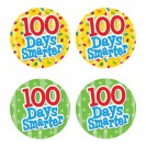 100 DAYS SMARTER WEAR EM BADGES