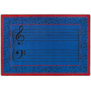 Fully Staffed Classroom Rug | Classroom Carpet | Classroom Carpets | Music Rg