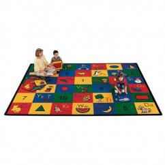 Blocks of Fun Classroom Rug | Educational Rugs | ABC Rugs