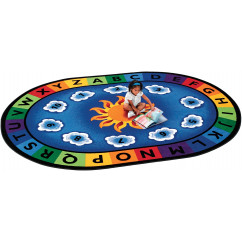 Sunny Day Learn & Play Classroom Rug | Circletime Rugs | Educational Carpets