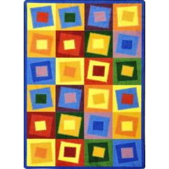 Off Balance Rugs | Patterned Classroom Rugs | Patterned Classroom Carpets