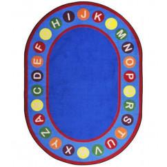 Alphabet Spots Classroom Rugs | ABC Classroom Rugs | Educational Rugs