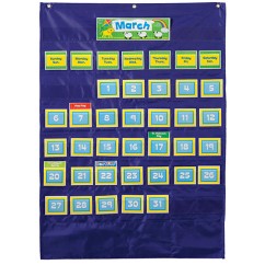 Deluxe Calendar Pocket Chart