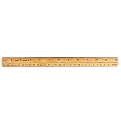 Economy Wood Ruler