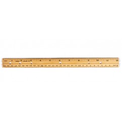 Economy Wood Ruler