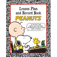 Peanuts Lesson Plan And Record Book