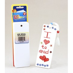 Bookmarks 2 X 6 Ultra White 100