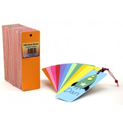 Bookmarks 2 X 6 Asstd Colors 500